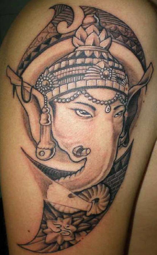 Hindu Tattoos For Girls for Pinterest